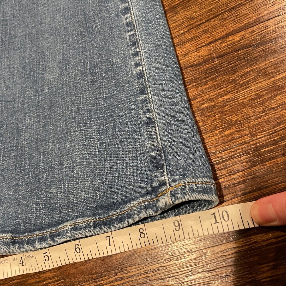 NWT J.Crew Womens Sz 30 High-Rise Bootcut Jean in 2003 Super-Stretch Flared 33"L - Picture 9 of 11